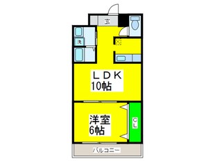 セカンドパレスの物件間取画像